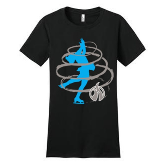 4 New Skating Tee T-Shirts Ice Roller Junior M - Picture 2 of 5